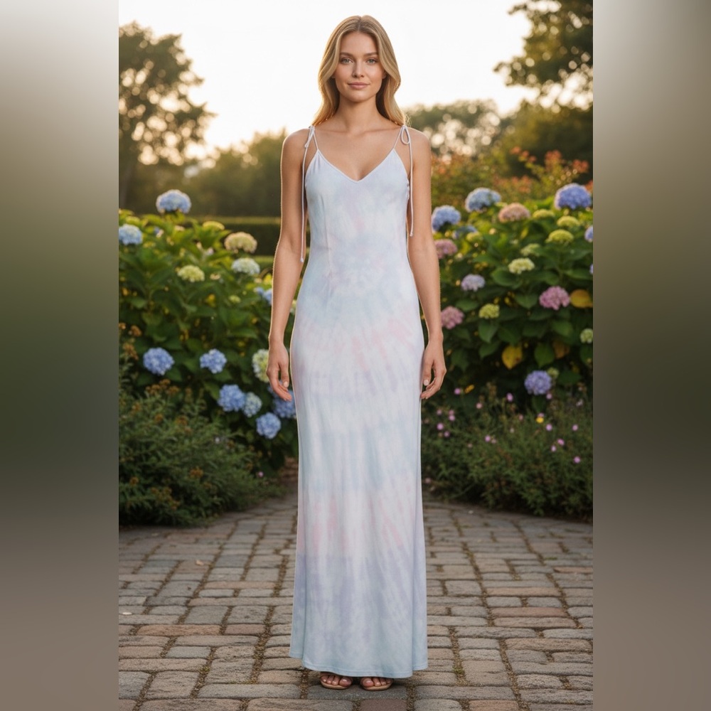 Dannijo Tie-Dye Maxi Dress